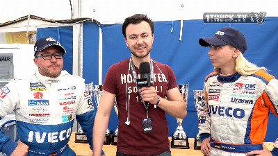 Beitragsbild - Die Bullen von Iveco am Truck Grand Prix 2018