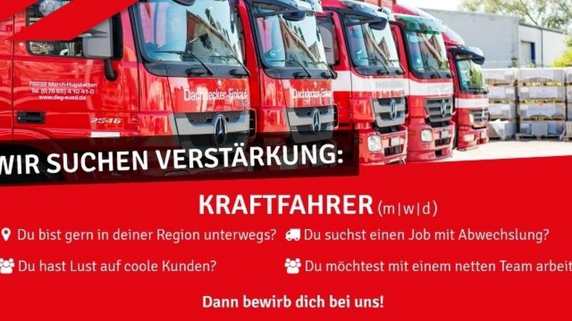 DRINGEND Fahrer Gesucht!