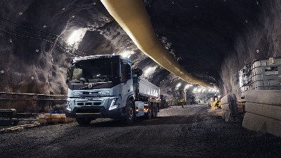 Beitragsbild - Volvo Trucks im Bergbau