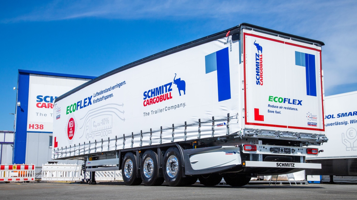 Slideshow Bild - Schmitz Cargobull - S.CS Ecoflex mit Power Curtain und Eco Pack