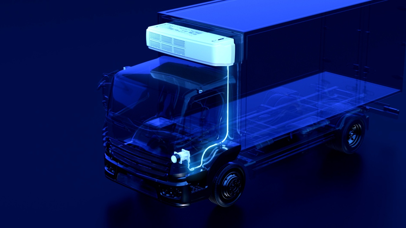 Slideshow Bild - Thermo King - LKW-Kühlaggreagt mit Direktantrieb V-1000