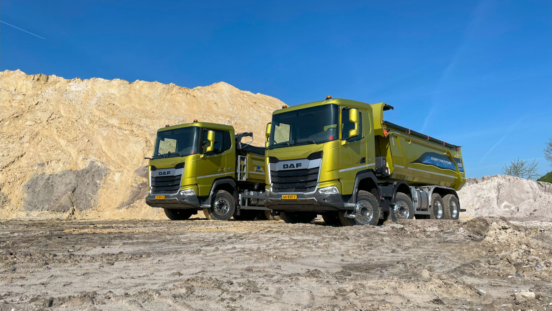 DAF-Serie von Lkw der neuen Generation - Baugewerbe